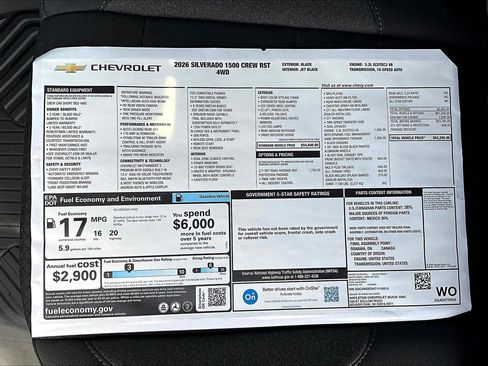 New 2026 Chevrolet Silverado 1500 RST image 13