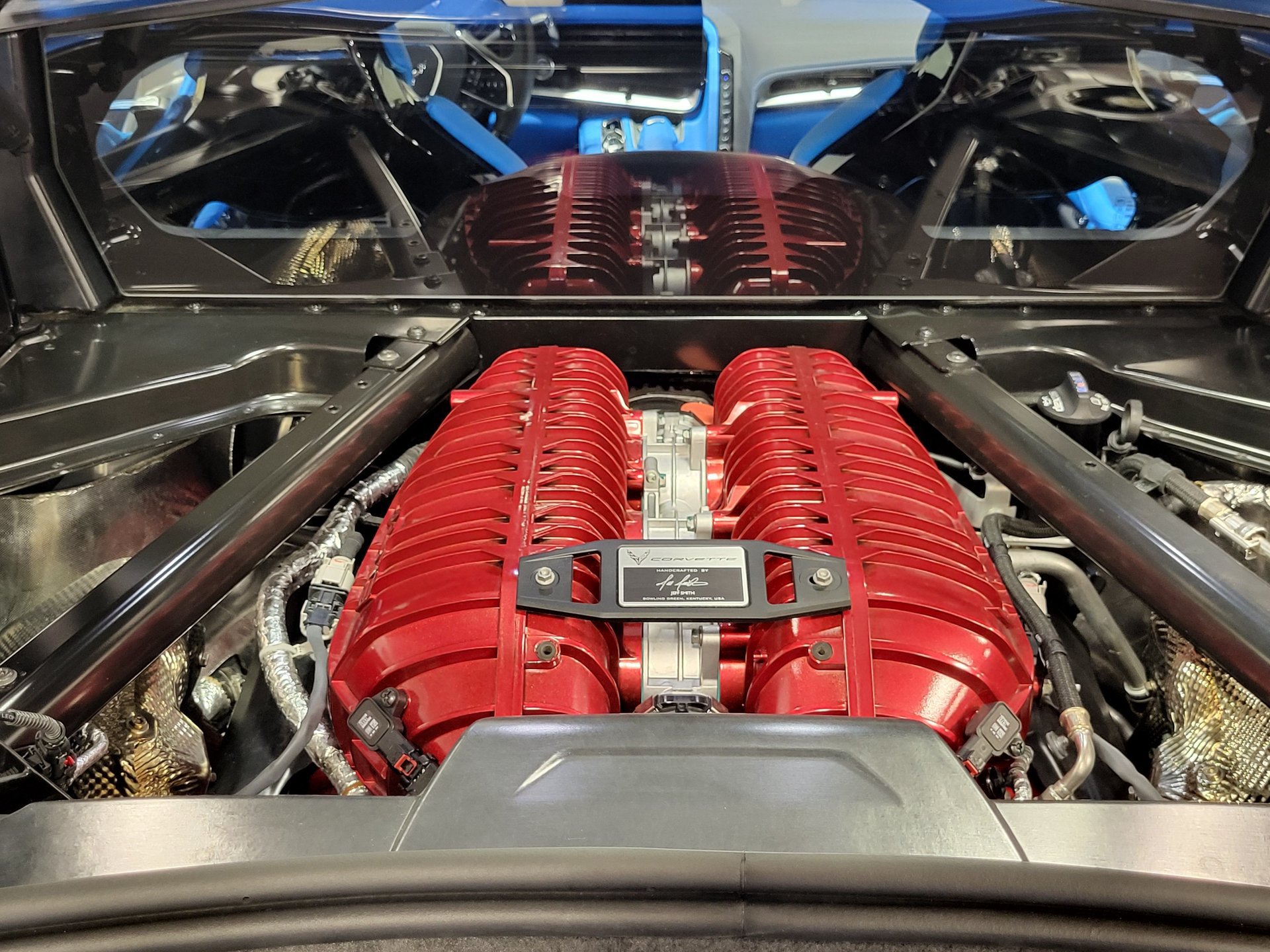 Used 2023 Chevrolet Corvette Z06 w/ Engine Appearance Package RWD image 12