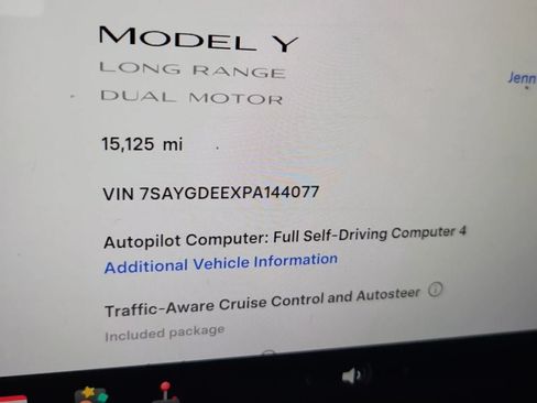 Used 2023 Tesla Model Y Long Range AWD/4WD image 2