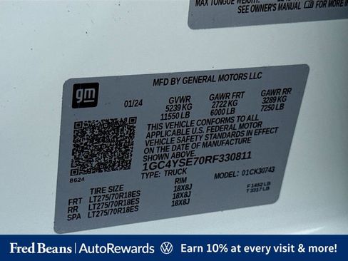 Used 2024 Chevrolet Silverado 3500 W/T AWD/4WD image 37