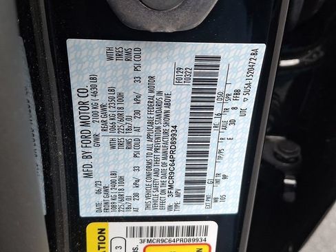 Used 2023 Ford Bronco Sport Outer Banks AWD/4WD image 32
