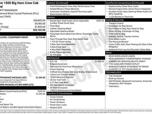 Used 2022 RAM 1500 Big Horn AWD/4WD image 35