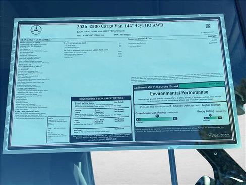 New 2026 Mercedes-Benz Sprinter 2500 image 17