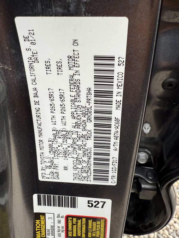 Used 2021 Toyota Tacoma TRD Sport w/ Technology Package AWD/4WD image 39