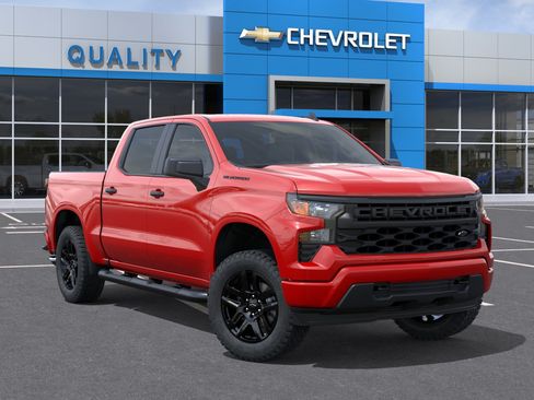 New 2026 Chevrolet Silverado 1500 Custom w/ Turbomax Blackout Package RWD image 31
