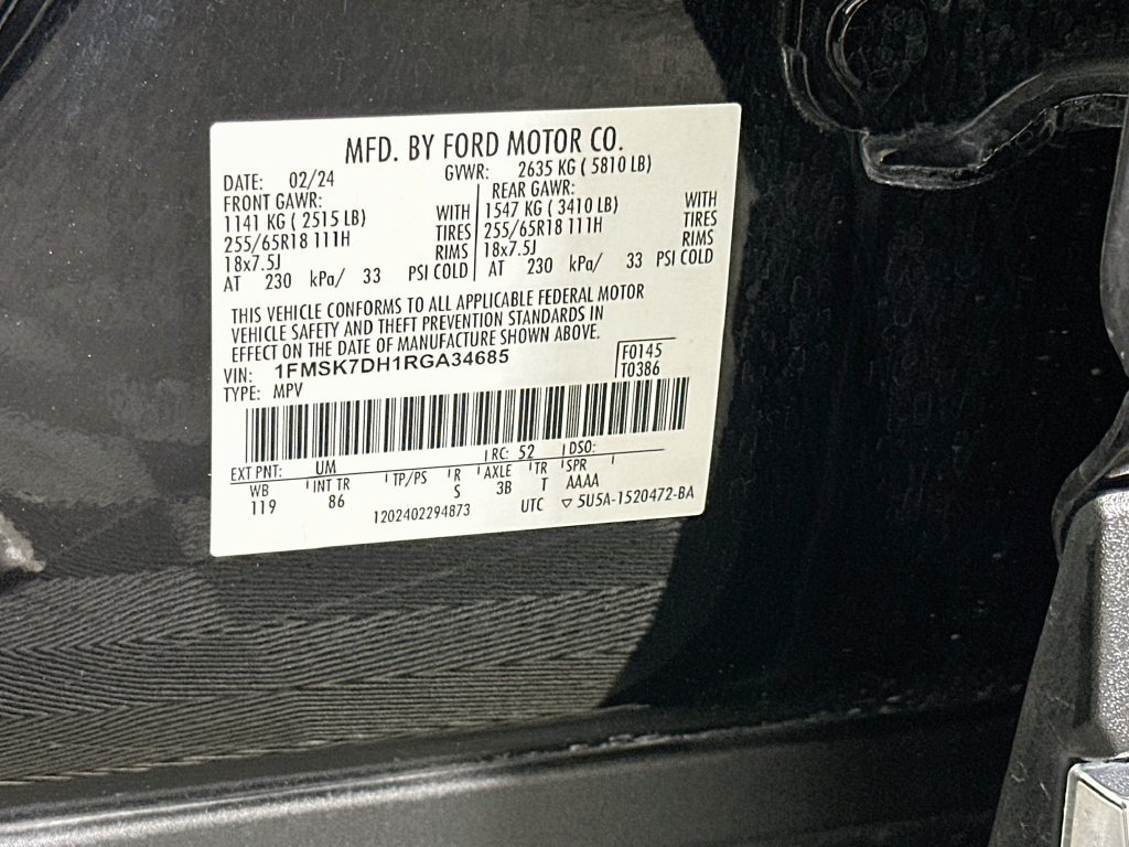 Used 2024 Ford Explorer XLT RWD image 32