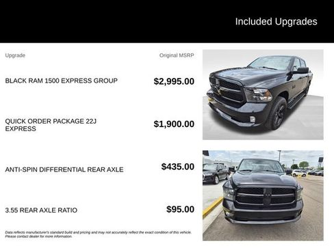 Used 2017 RAM 1500 Express w/ Black Ram 1500 Express Group AWD/4WD image 8