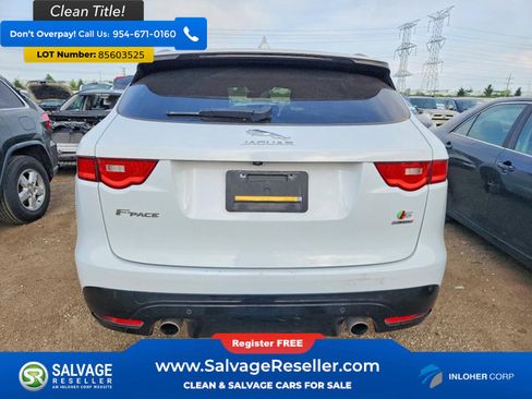 Used 2018 Jaguar F-PACE S AWD/4WD image 8