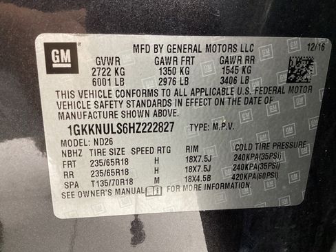 Used 2017 GMC Acadia SLT AWD/4WD image 53