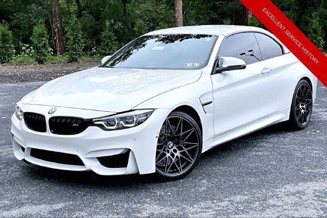 Used 2020 BMW M4 Convertible w/ Competition Package RWD image 1