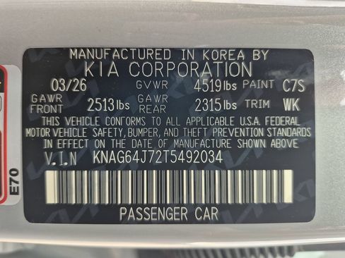 New 2026 Kia K5 GT-Line AWD/4WD image 24