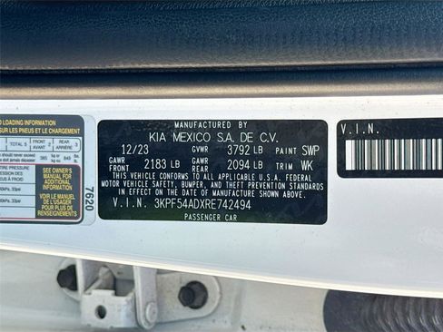 Used 2024 Kia Forte GT-Line w/ GT-Line Premium Package image 30