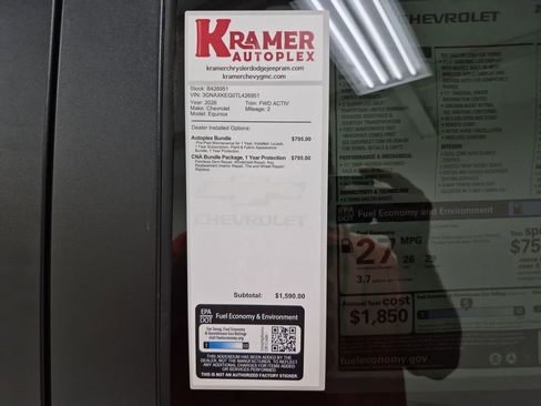 New 2026 Chevrolet Equinox ACTIV image 35
