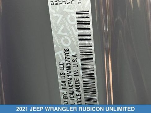 Used 2021 Jeep Wrangler Unlimited Rubicon AWD/4WD image 33