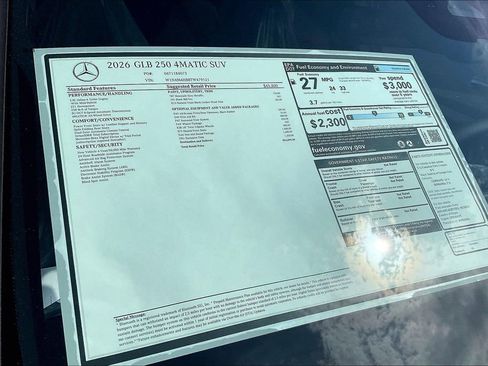 New 2026 Mercedes-Benz GLB 250 4MATIC image 12