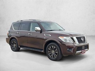 Used 2019 Nissan Armada Platinum w/ Captain's Chairs Package RWD video 3