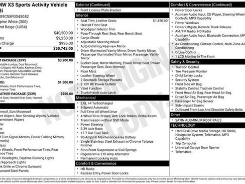 Used 2015 BMW X3 xDrive28i image 10