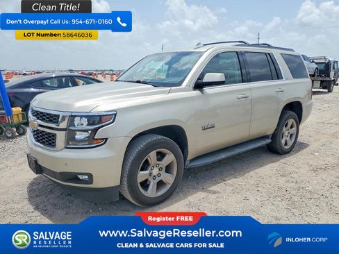 Used 2017 Chevrolet Tahoe LT w/ Texas Edition Package RWD image 1