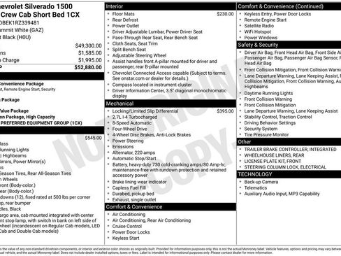 Used 2024 Chevrolet Silverado 1500 Custom AWD/4WD image 37