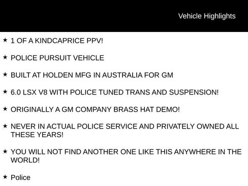 Used 2011 Chevrolet Caprice Police image 5