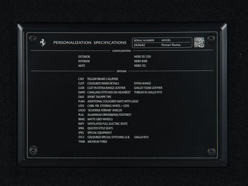 Certified 2021 Ferrari Roma RWD image 29