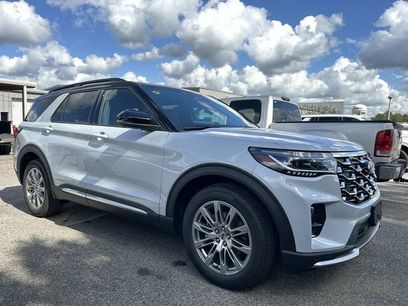 New 2026 Ford Explorer Platinum