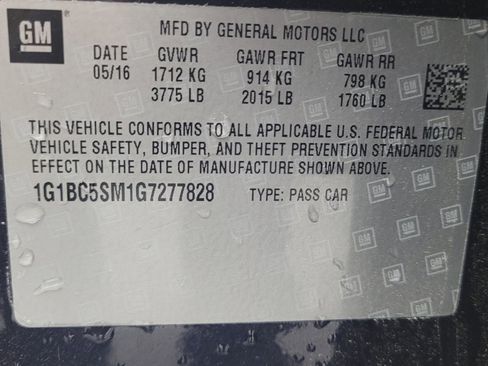 Used 2016 Chevrolet Cruze LS image 33