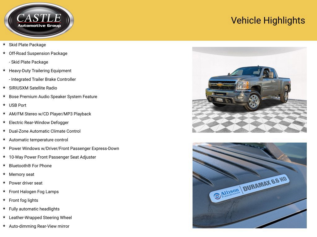 Used 2013 Chevrolet Silverado 2500 LTZ w/ Suspension Package, Off-Road RWD image 4