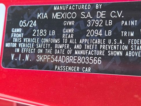 Used 2024 Kia Forte GT-Line w/ GT-Line Premium Package image 31