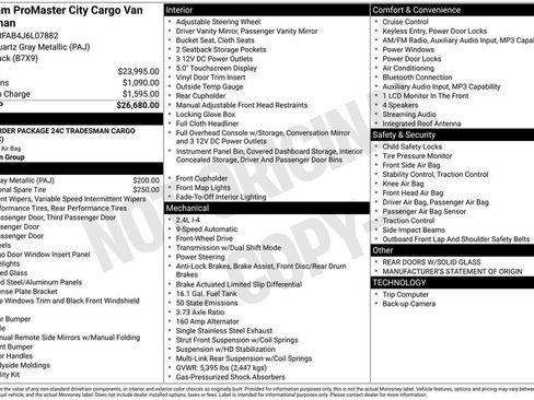 Used 2018 RAM ProMaster City Tradesman FWD image 9