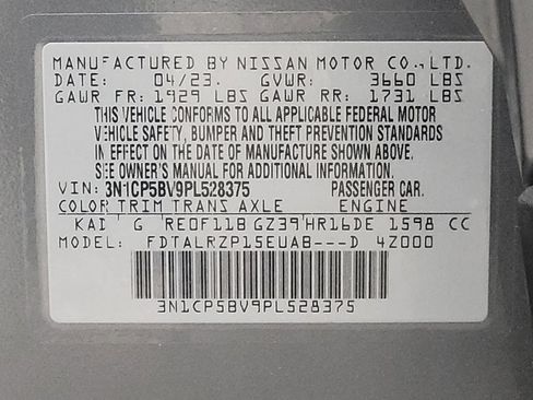 Used 2023 Nissan Kicks S FWD image 33