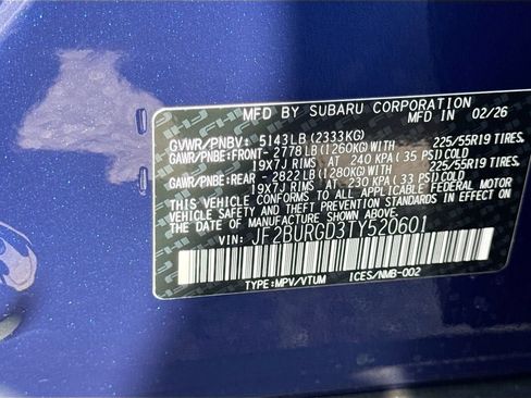 New 2026 Subaru Outback Limited XT AWD/4WD image 43