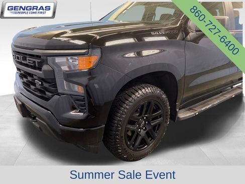 Used 2023 Chevrolet Silverado 1500 Custom w/ LPO, Dark Essentials Package AWD/4WD image 50