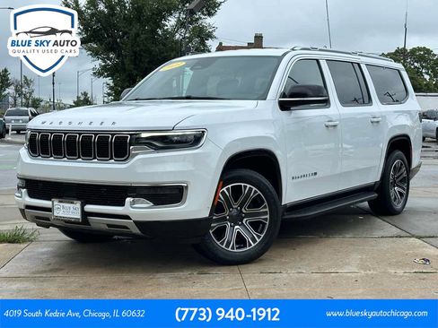 Used 2023 Jeep Wagoneer L Series II w/ Rear Seat Video Group 1 AWD/4WD image 1
