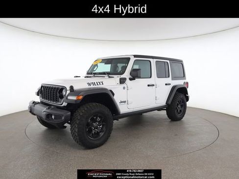 Used 2025 Jeep Wrangler Unlimited Sport S 4xe AWD/4WD image 3