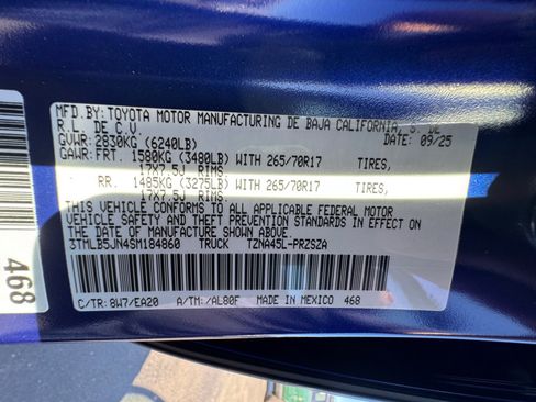 New 2025 Toyota Tacoma TRD Off-Road image 34