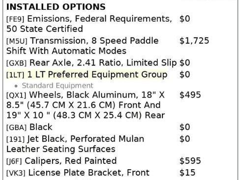 Used 2016 Chevrolet Corvette Stingray Coupe image 4