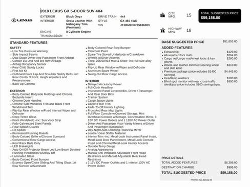 Used 2018 Lexus GX 460 image 8