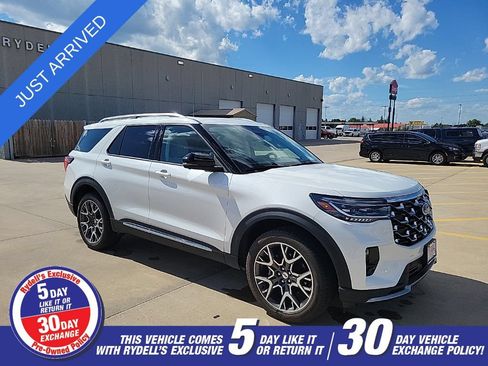 Used 2025 Ford Explorer Platinum w/ Ultimate Package AWD/4WD image 1