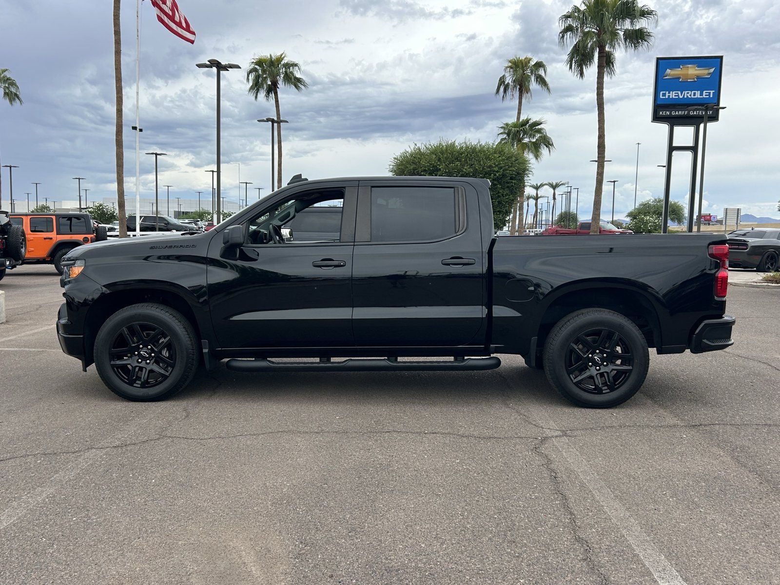 Certified 2024 Chevrolet Silverado 1500 Custom w/ Rally Edition RWD image 2