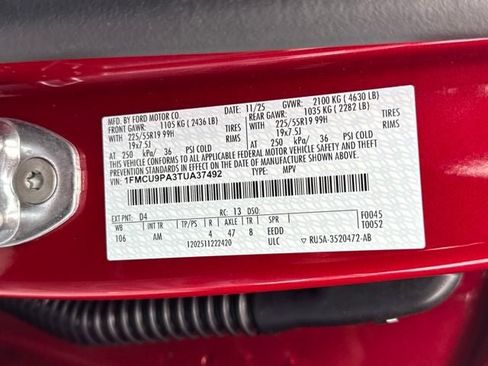 New 2025 Ford Escape ST-Line Elite w/ Premium Technology Package image 30