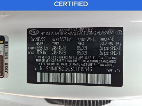 Used 2025 Hyundai Santa Fe Calligraphy w/ Tow & Go Package AWD/4WD image 27