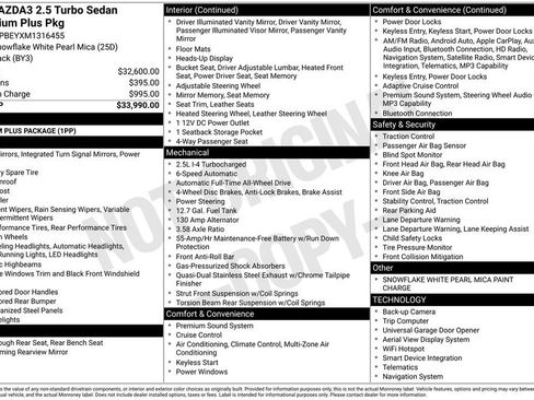 Used 2021 MAZDA MAZDA3 Premium Plus image 7