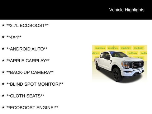 Certified 2022 Ford F150 XLT w/ Equipment Group 302A High AWD/4WD image 12