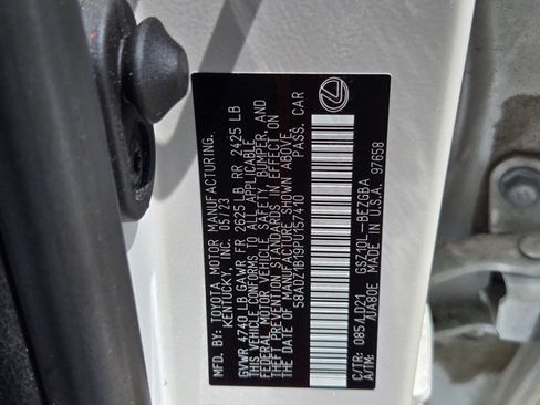 Used 2023 Lexus ES 350 w/ Premium Package FWD image 24