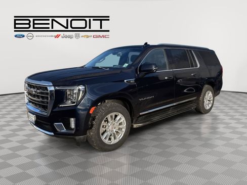 Used 2022 GMC Yukon XL SLT w/ SLT Premium Package RWD image 1