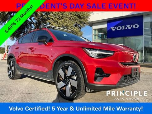 Certified 2023 Volvo C40 P8 Recharge Plus w/ Climate Package image 1