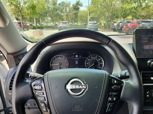 Used 2021 Nissan Armada Platinum w/ Captain's Chairs Package RWD image 26