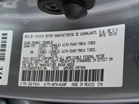 Used 2021 Toyota Tacoma SR image 39