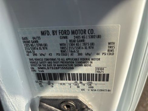 Certified 2023 Ford Transit Connect XL image 20